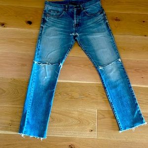 Saint Laurent Ripped Jeans Size 32